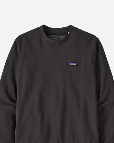 Regenerative Organic Certified Cotton Crewneck Sweatshirt - Ink Black