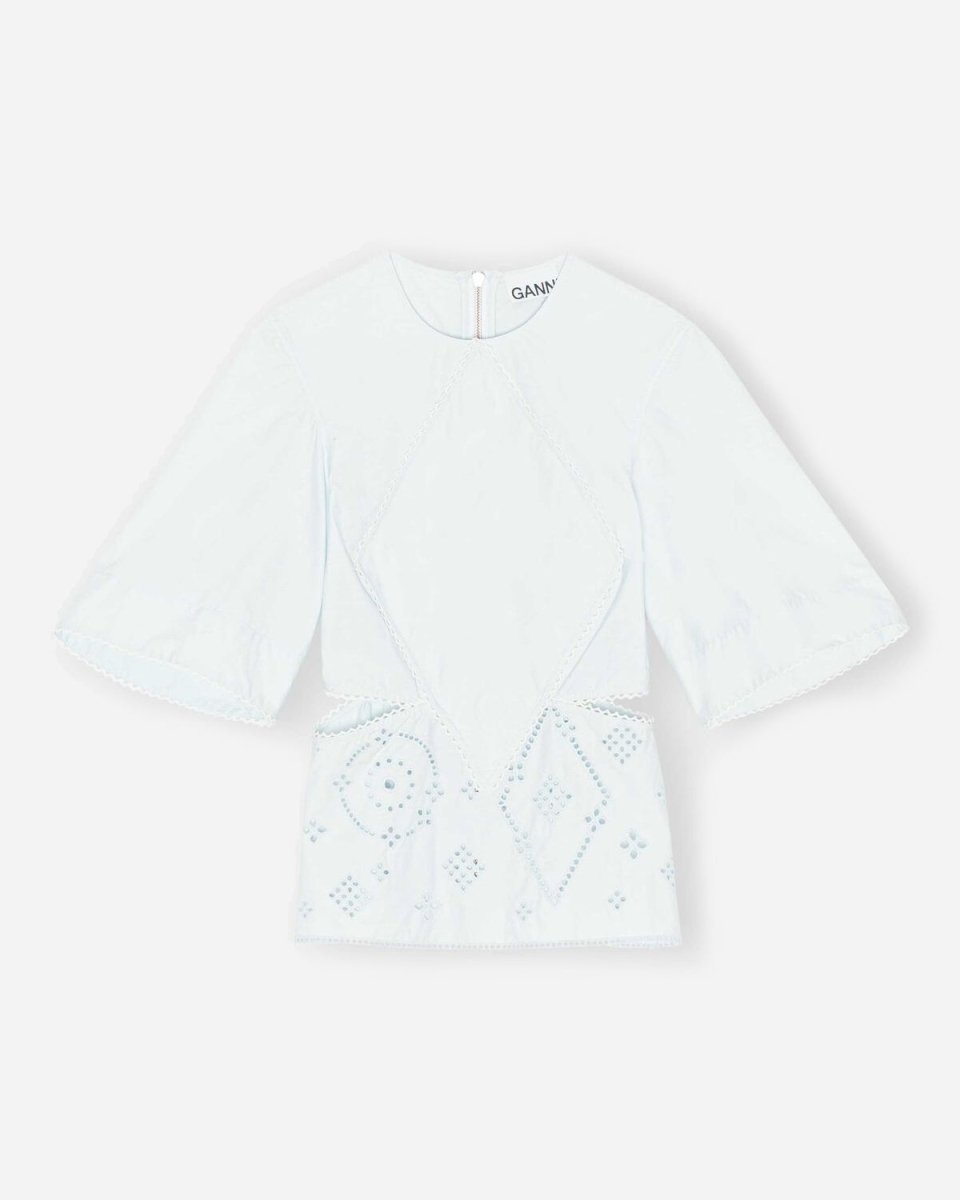 Patch Blouse - Illusion Blue - Munk Store