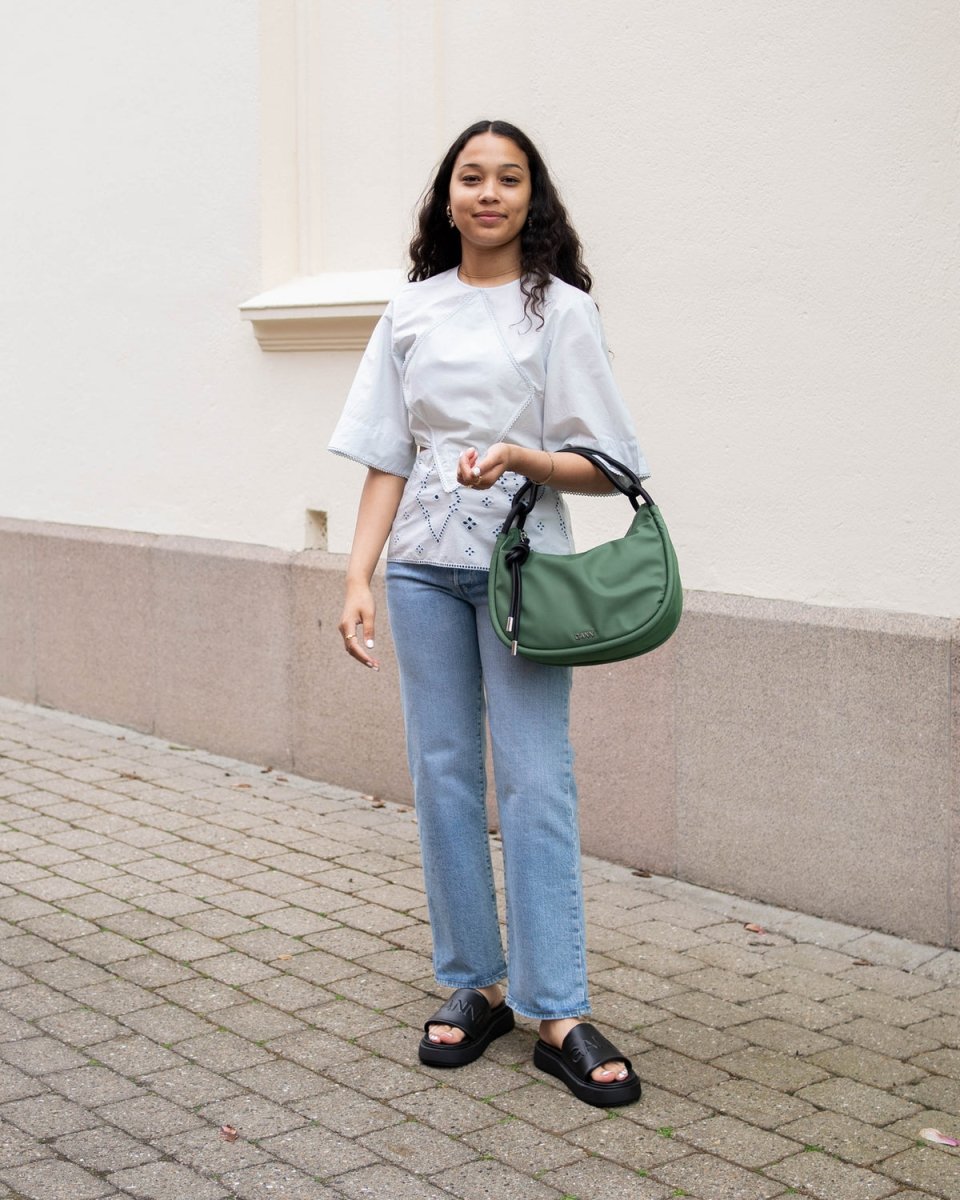 Patch Blouse - Illusion Blue - Munk Store