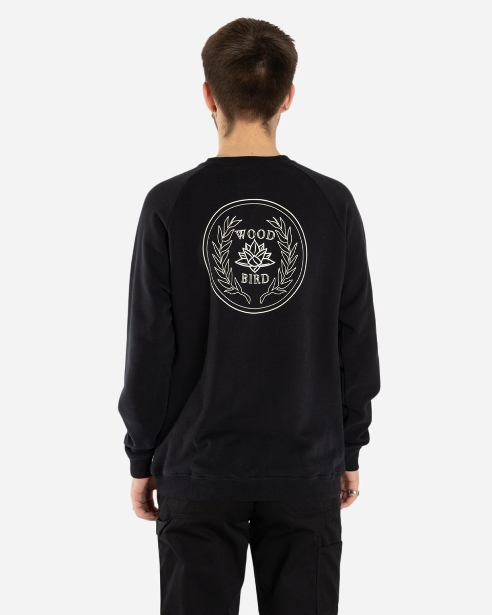 Plate Crest Crew - Black - Munk Store