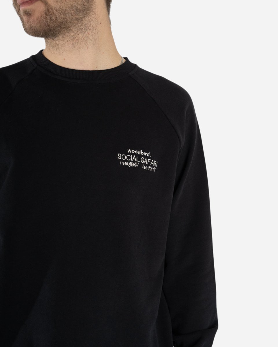 Plate Crest Crew - Black - Munk Store