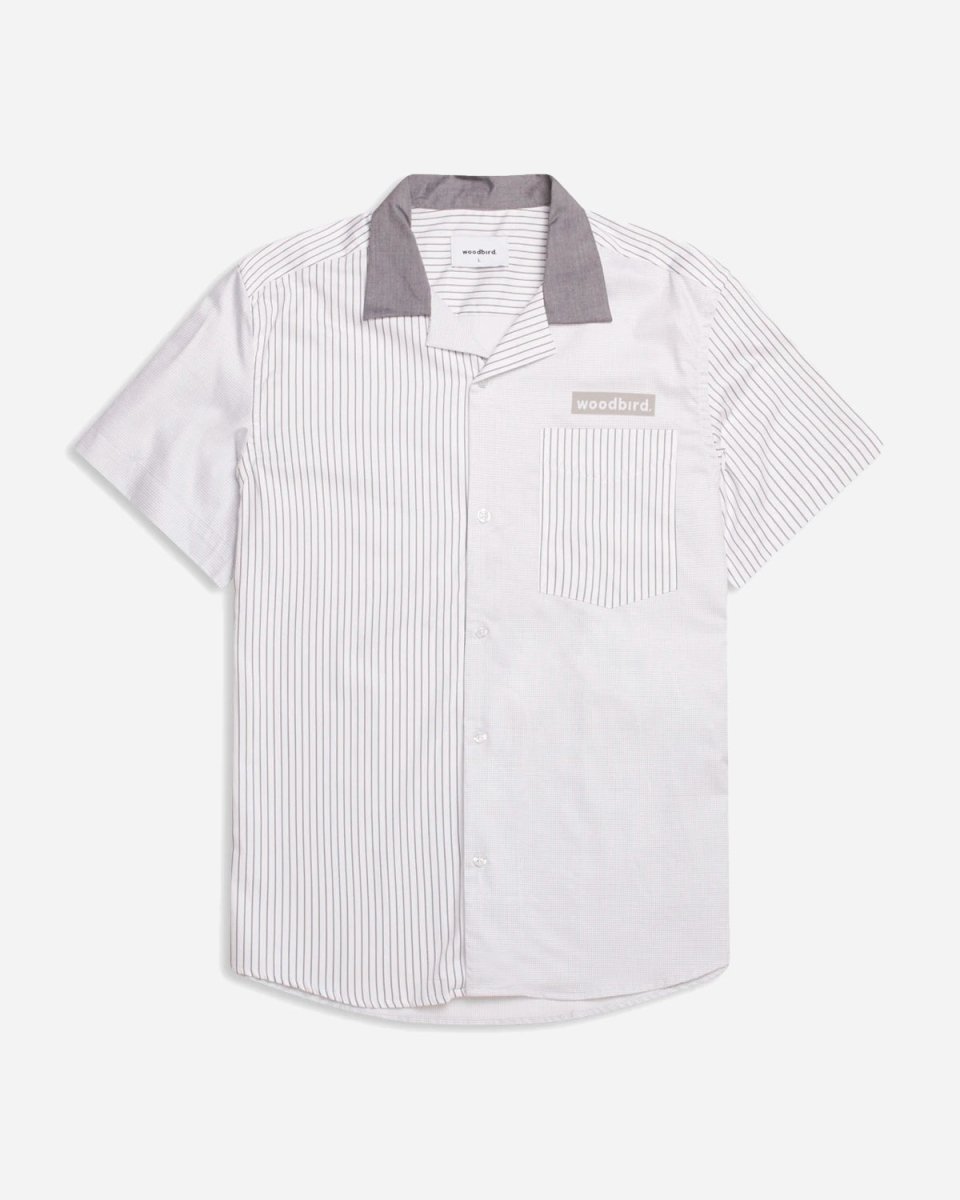 Plot Laine Shirt - White/Grey - Munk Store