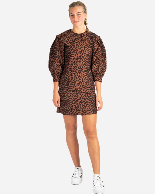 Printed Cotton Poplin - Toffee - Munk Store