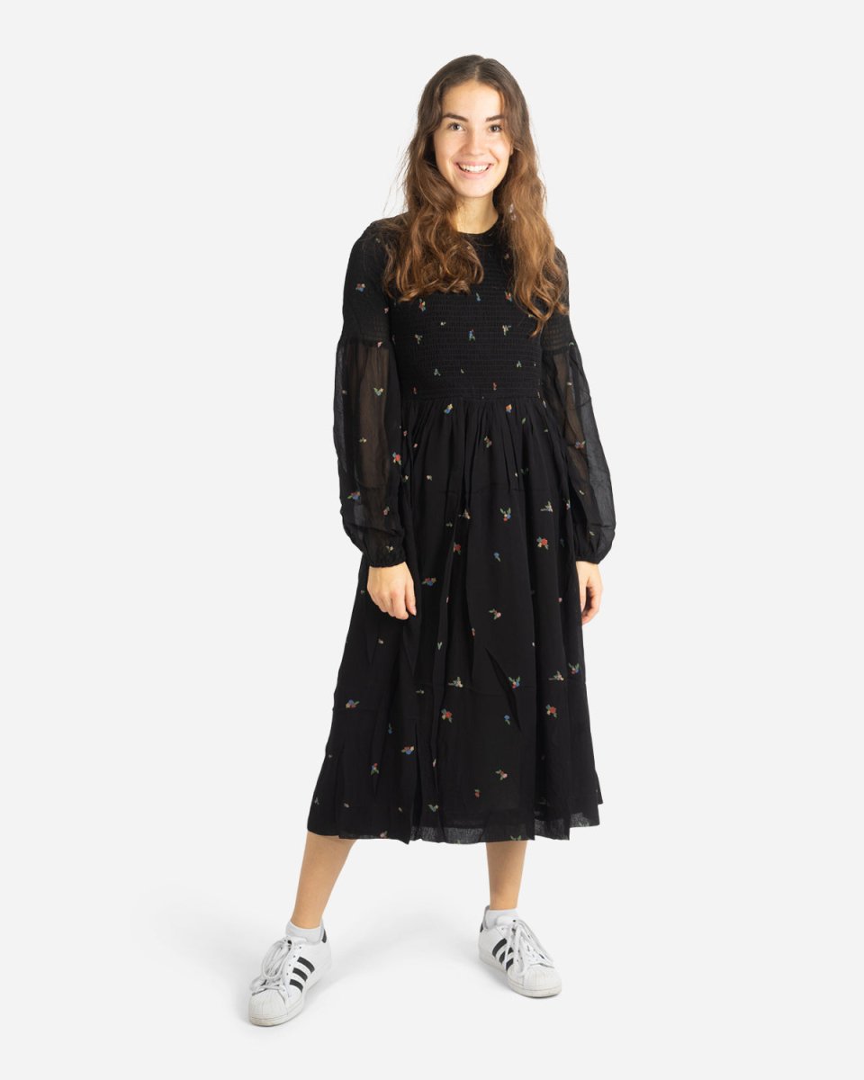 Printed Georgette - Black - Munk Store