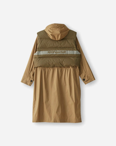 Rain Coat - Khaki/Forest Green - Munk Store