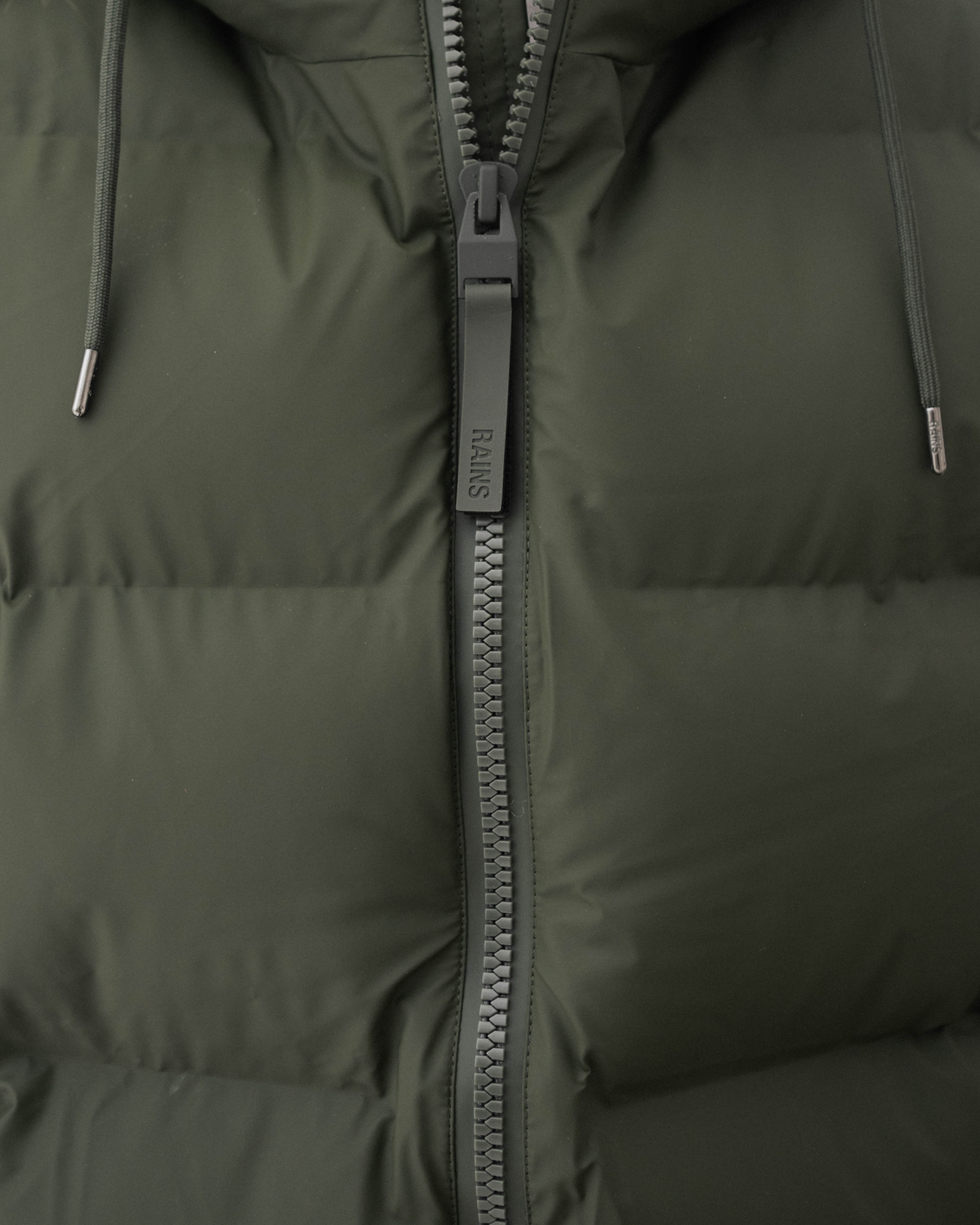 Alta Long Puffer Jacket W3T4 - Green
