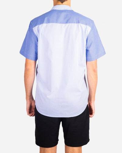 Rant Cuba Patch Shirt - White/Blue - Munk Store