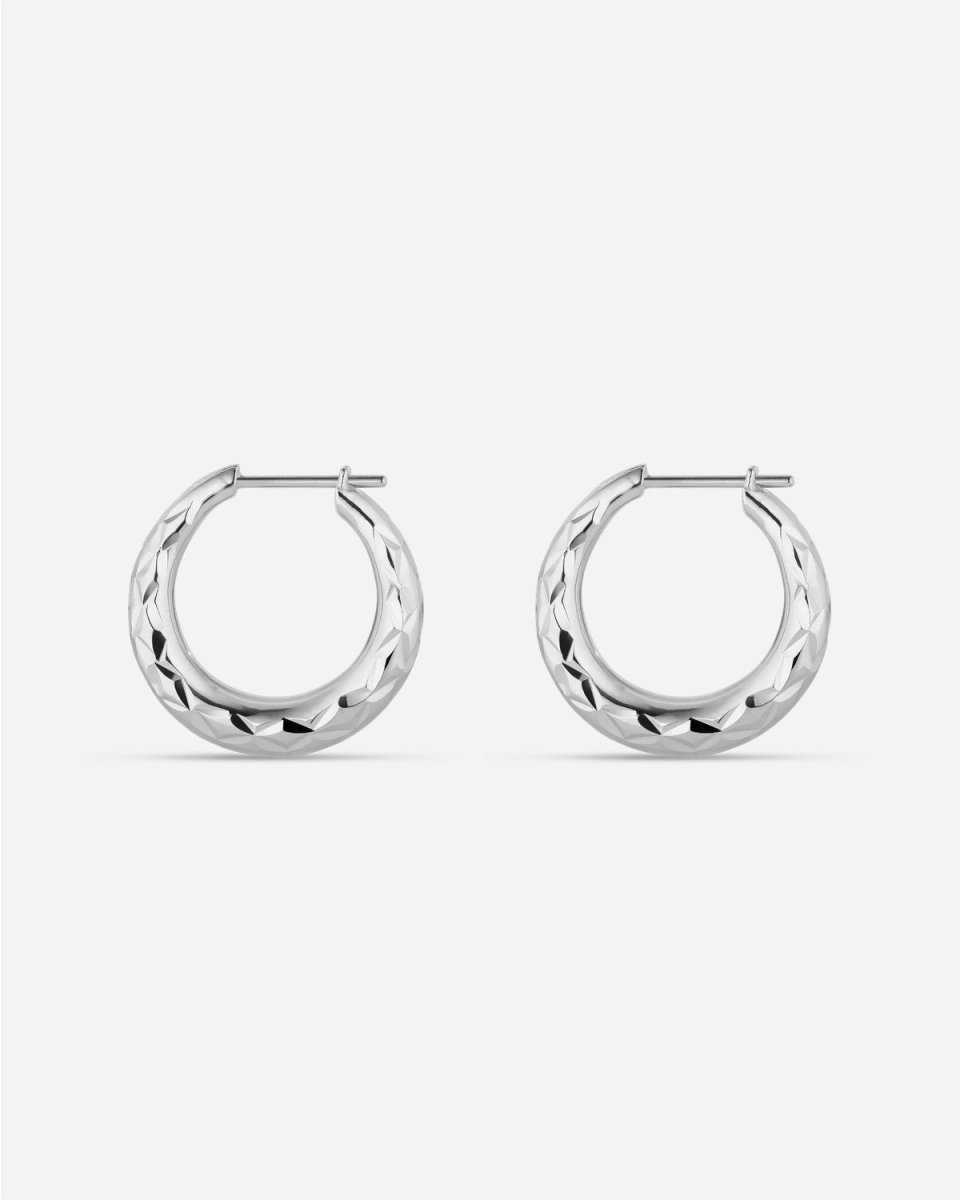 Reflection Rhombus Earring Par - Silver - Munk Store