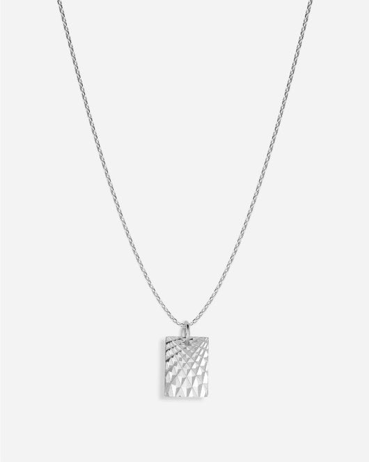 Reflection Square Pendant - Silver - Munk Store