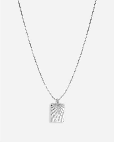 Reflection Square Pendant - Silver - Munk Store