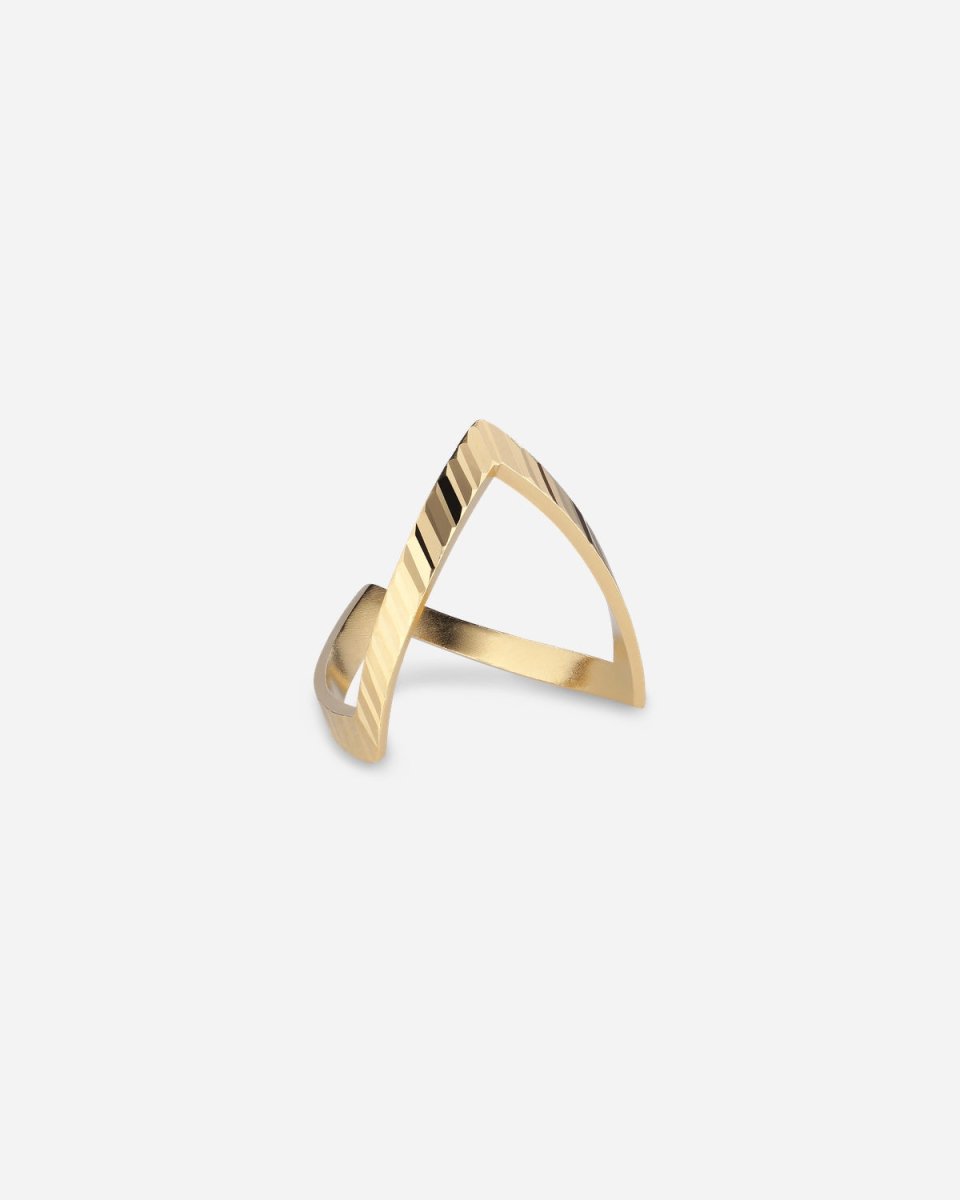 Reflection V-ring - Gold - Munk Store