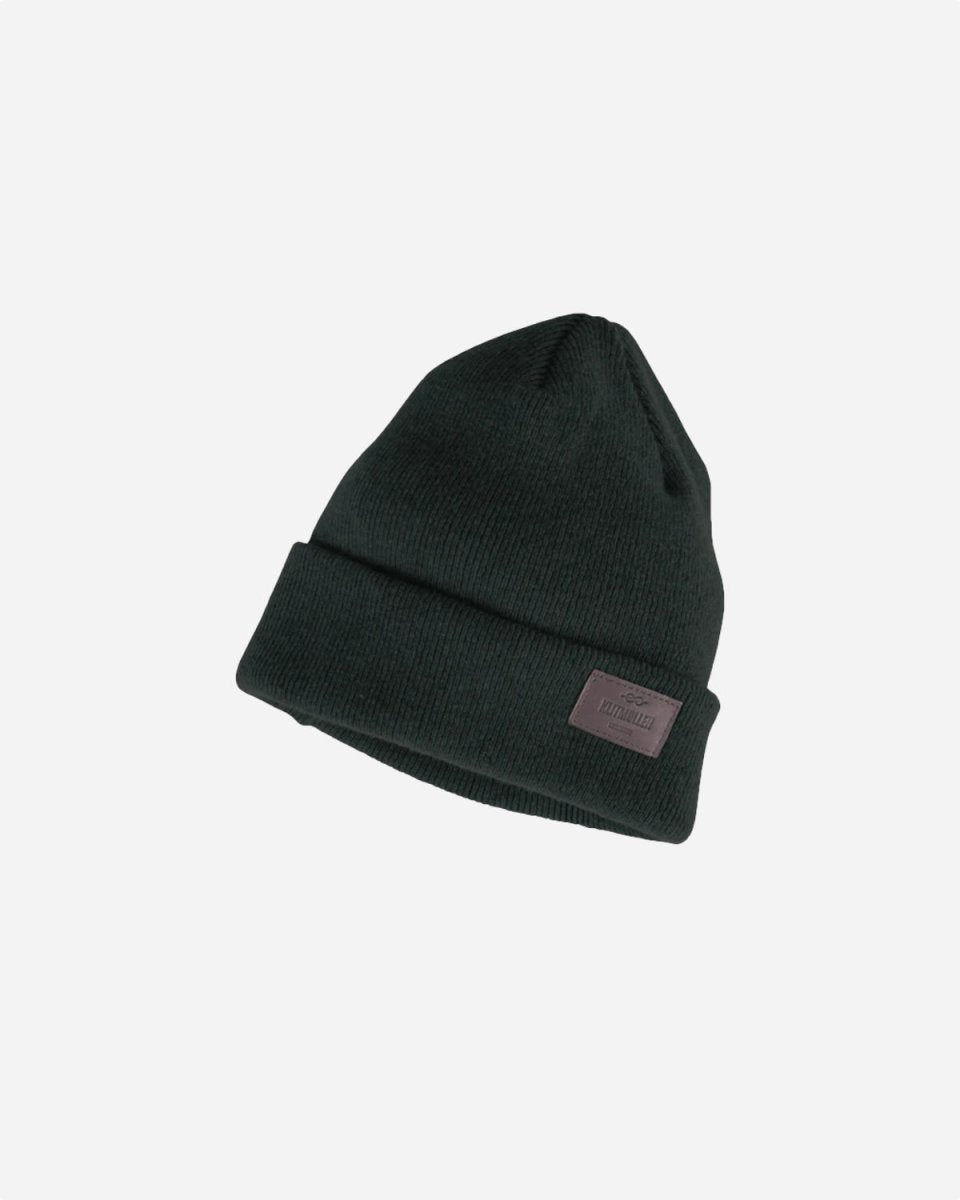 Rib Beanie Flagtag - Olive - Munk Store