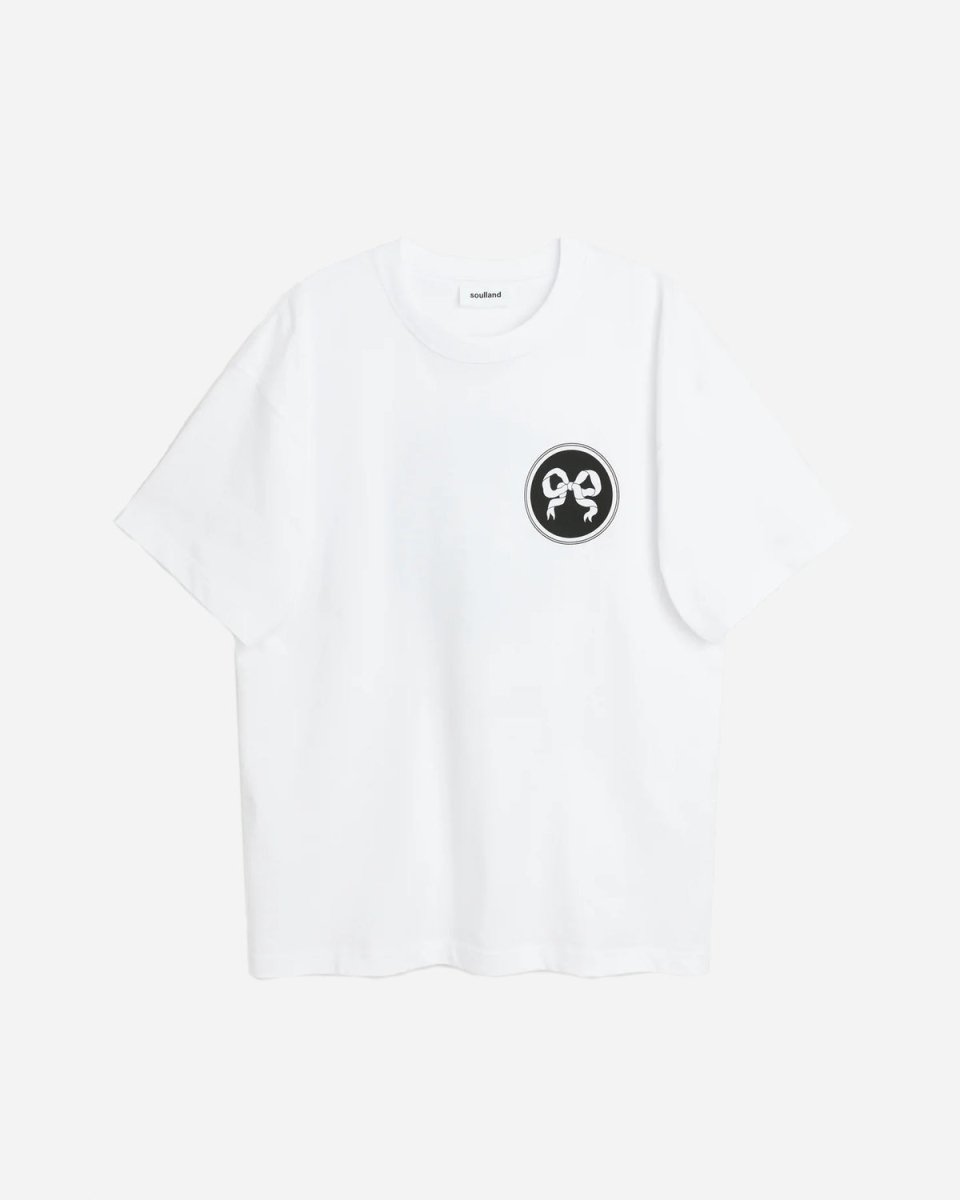 Ribbon Emblem 2012 T-shirt - White - Munk Store