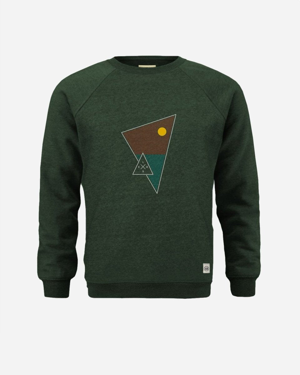 Rim Crewneck - Men - Dark Green - Munk Store