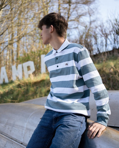 Rugby Shirt - Goblin Blue Stripe - Munk Store