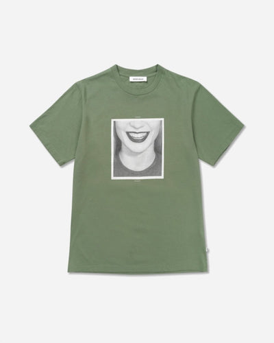 Sami CS Smile T-shirt - Light Green - Munk Store