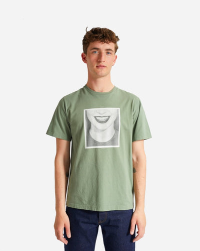 Sami CS Smile T-shirt - Light Green - Munk Store