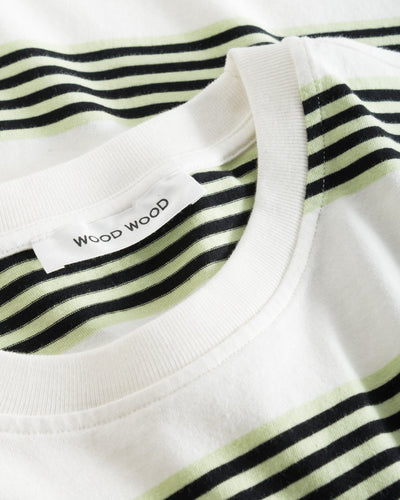 Sami Stripe T-shirt - Light Green - Munk Store