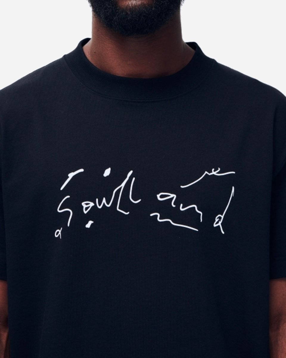 Scribble Logo T-shirt - Black - Munk Store