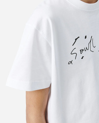 Scribble Logo T-shirt - White - Munk Store