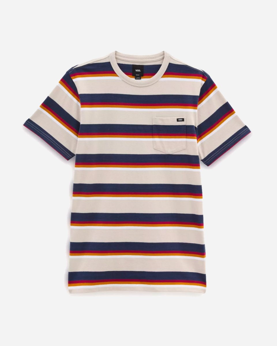 Signal Stripe Tee - Oatmel - Munk Store