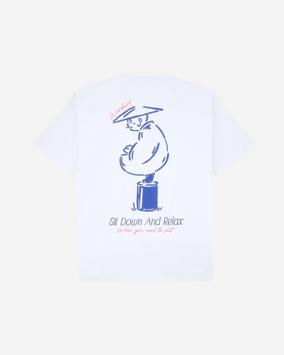 Baine Pose Tee - White