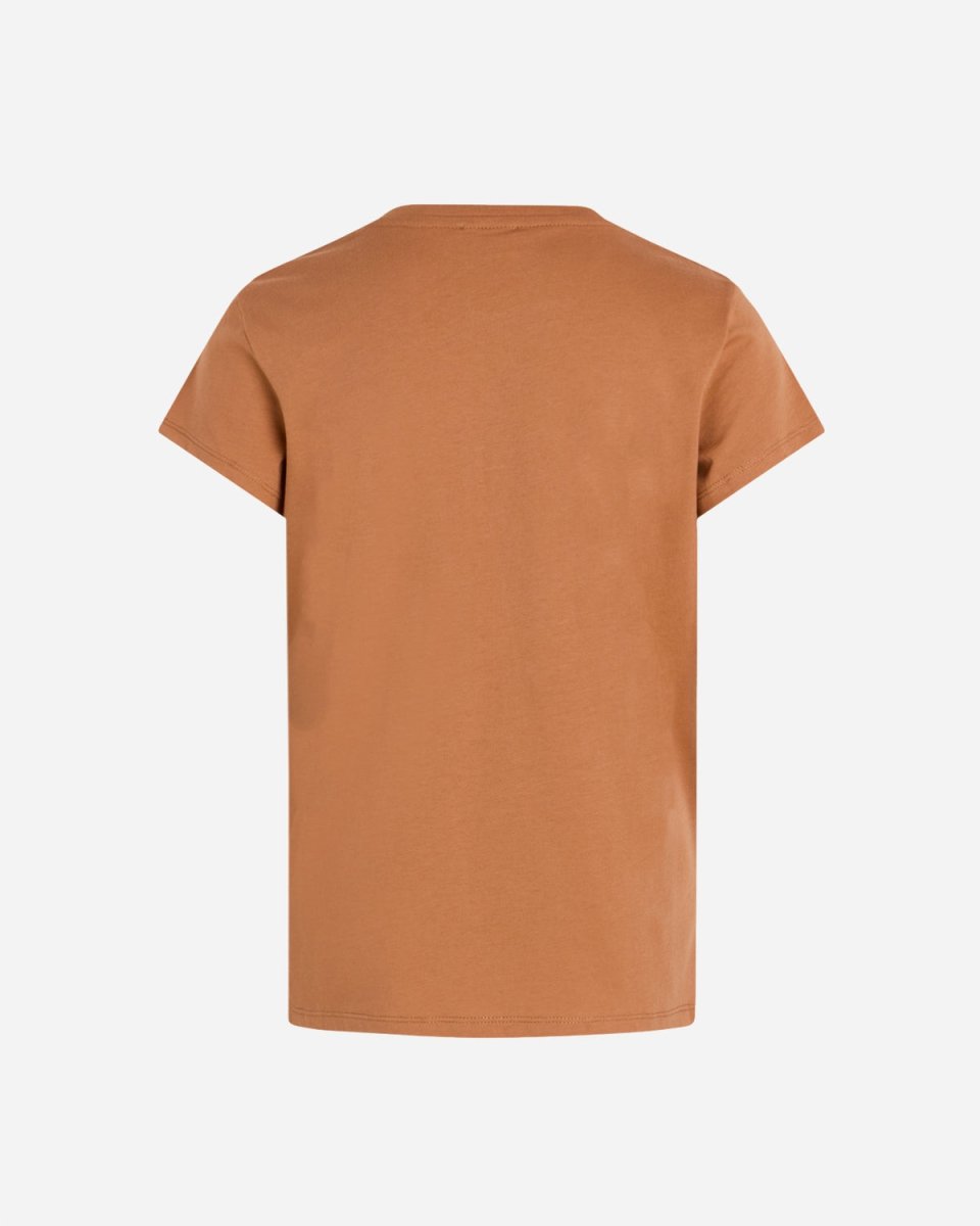 Single Organic Tuvina Tee - Pecan Brown - Munk Store