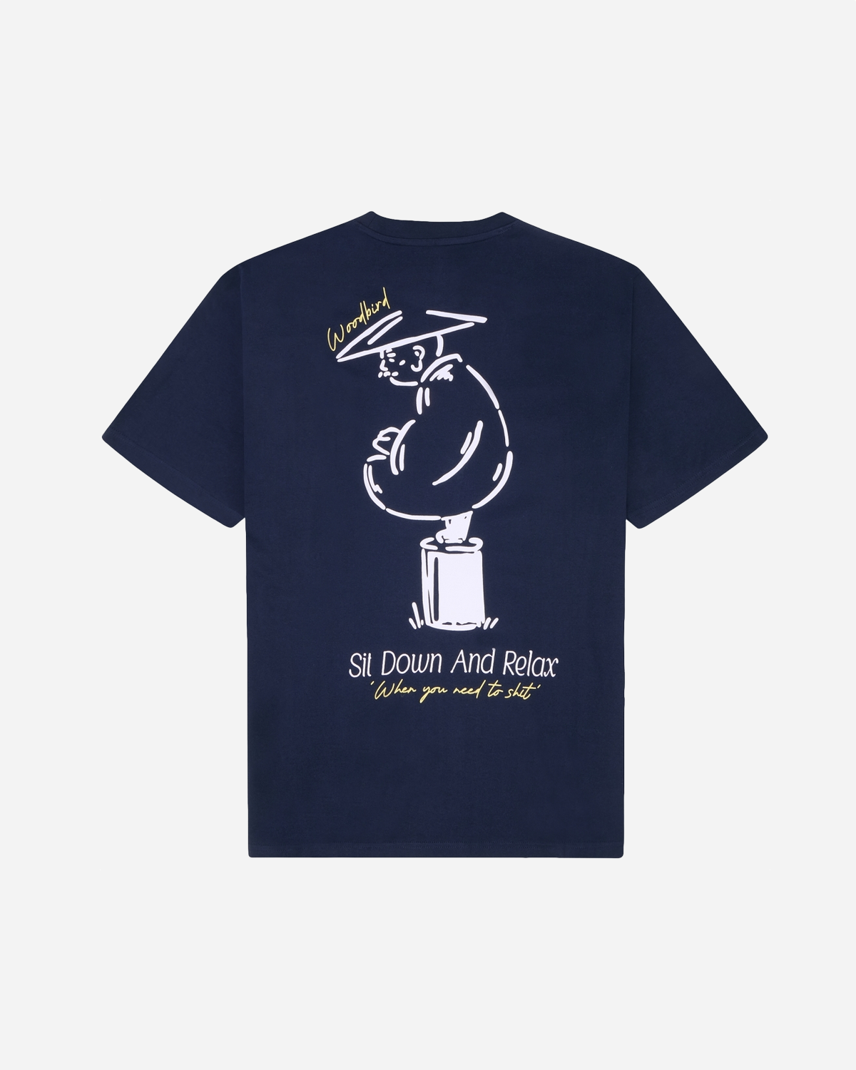Baine Pose Tee - Navy Blazer