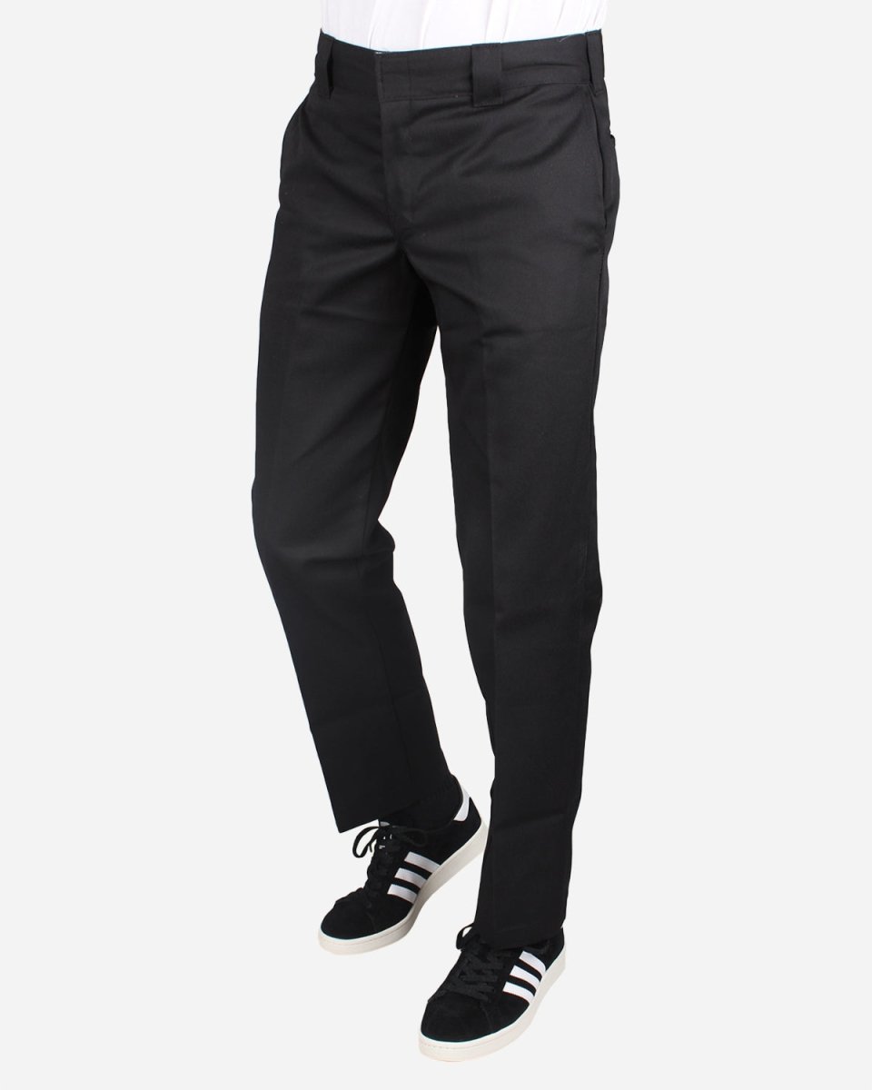 Slim Straight Work Pant - Black - Munk Store