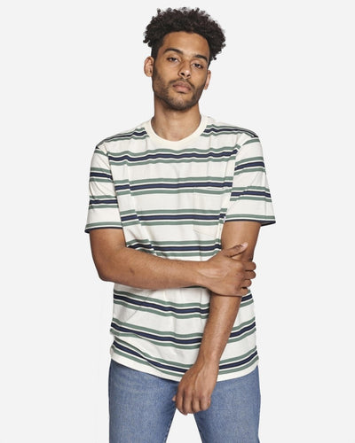 Soma Stripe Tee - Off White - Munk Store