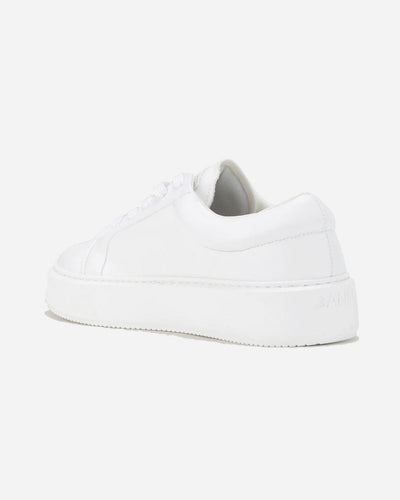 Sporty Mix Cupsole Sneaker - Egret - Munk Store