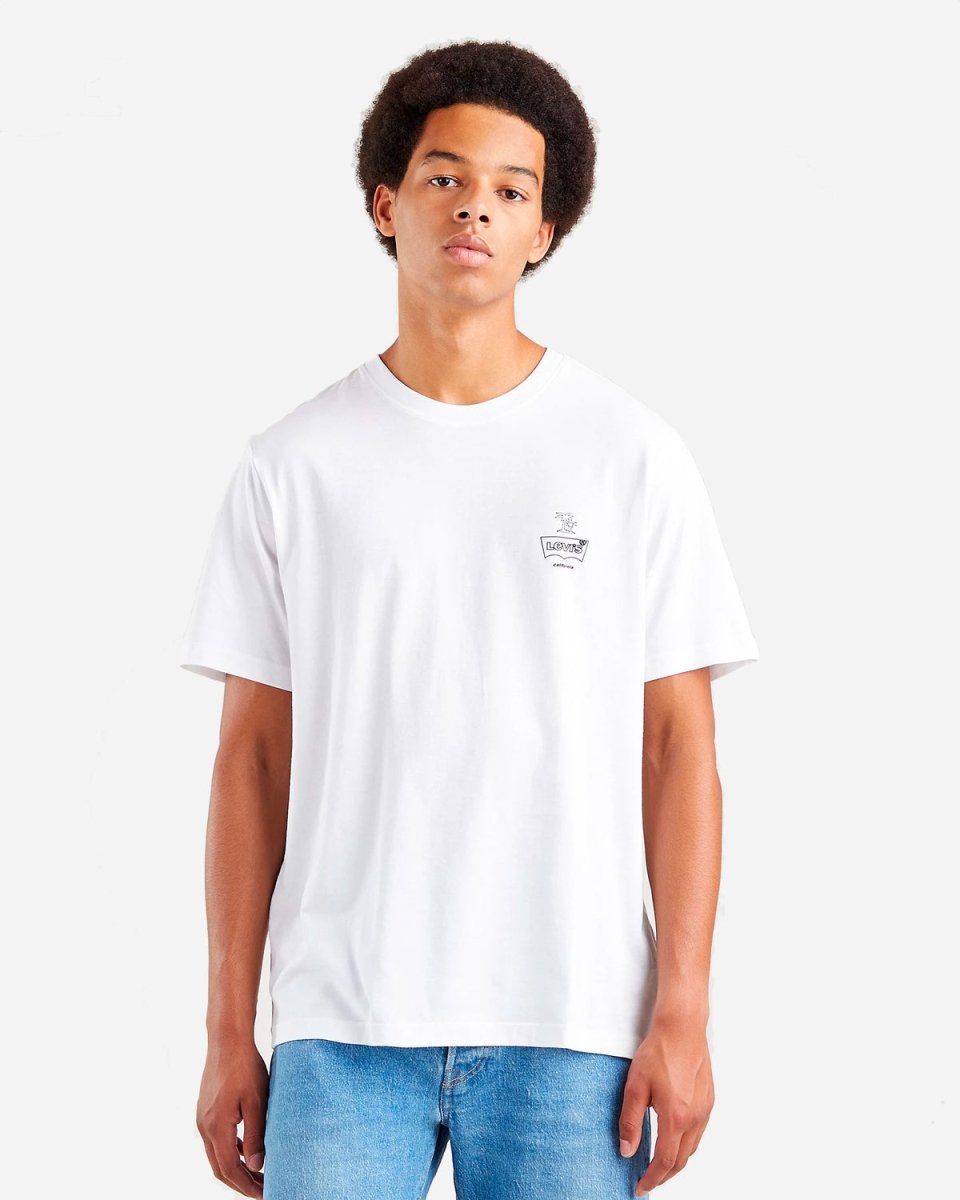 SS Relaxed Fit Tee - White - Munk Store