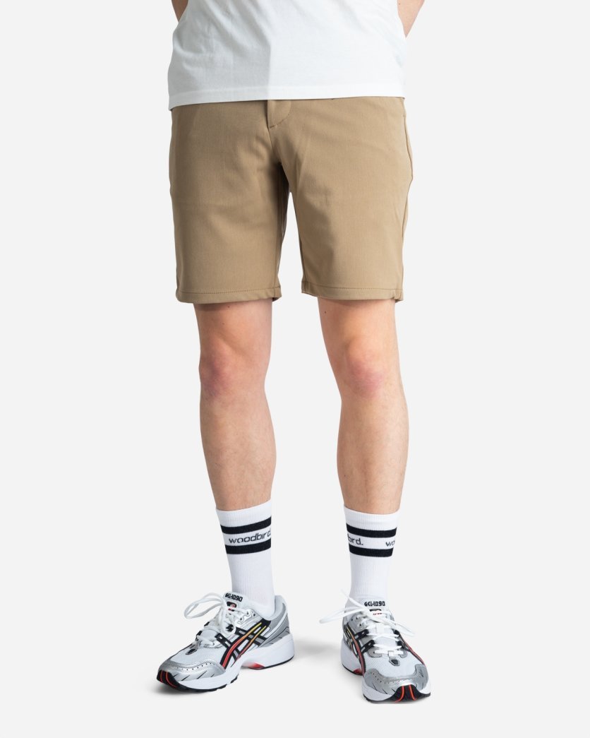 Steffen Twill Shorts - Khaki - Munk Store