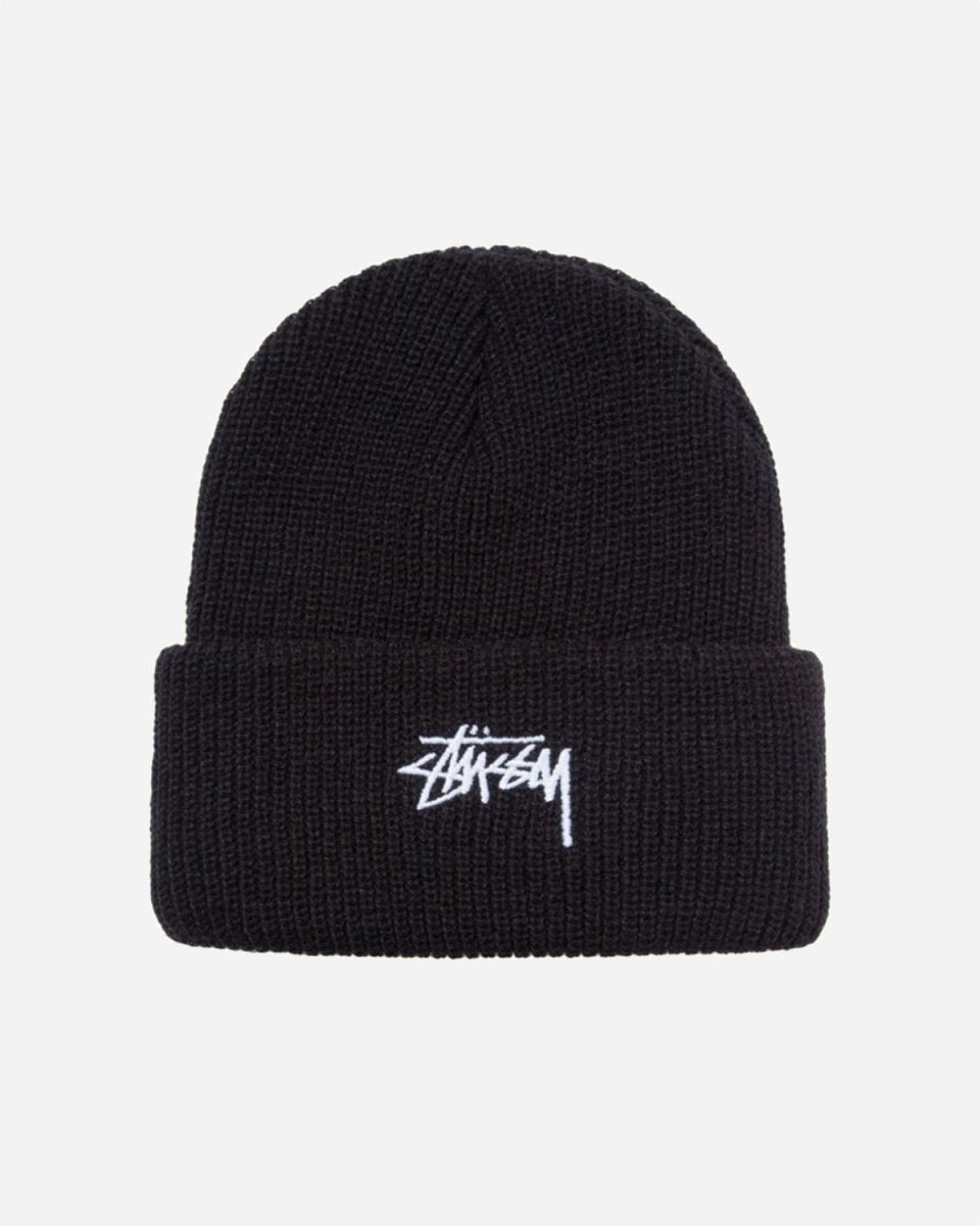 Stock Cuff Beanie - Black - Munk Store