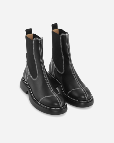 Everyday Mid Chelsea Boots - Black