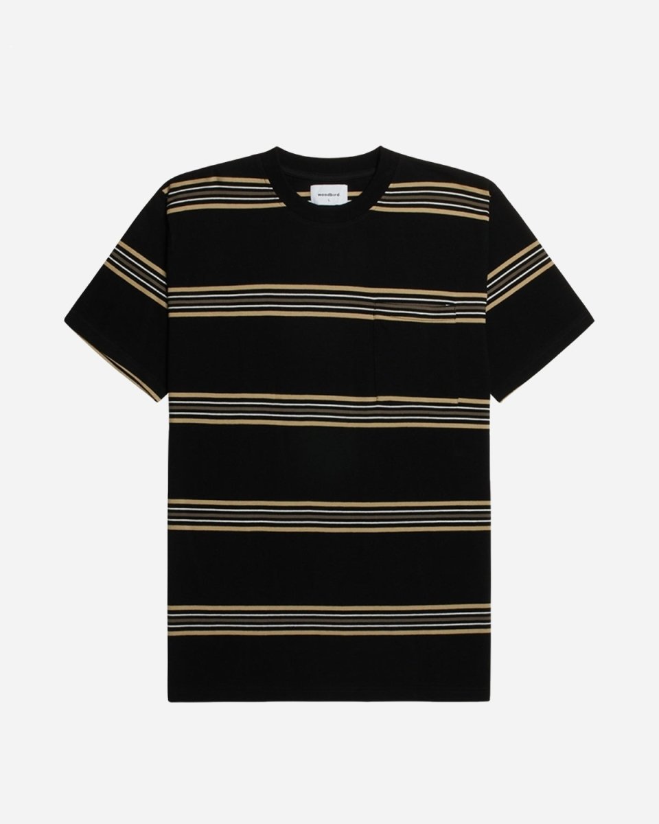 Stona Stripe Tee - Black - Munk Store