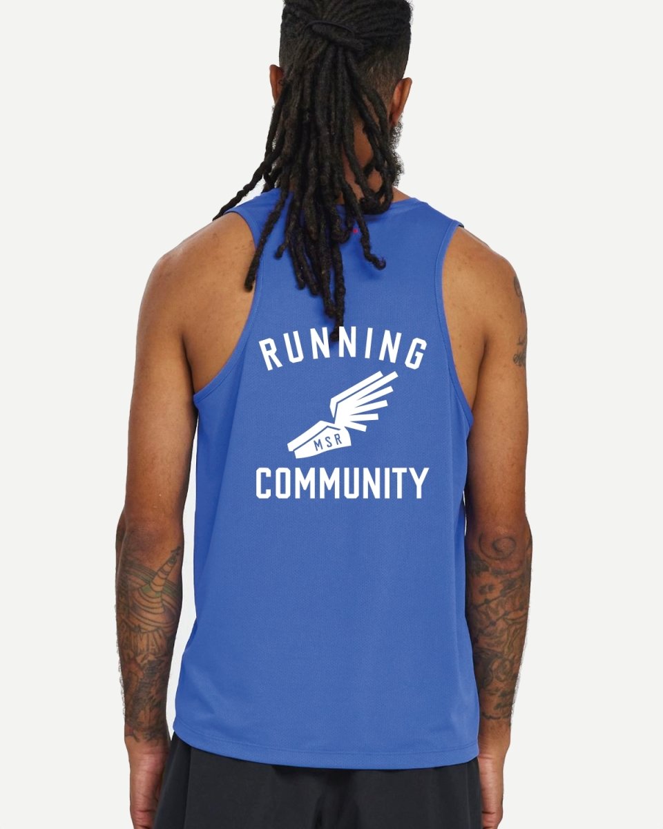 Stopwatch Singlet Men - Blue Raz - Munk Store