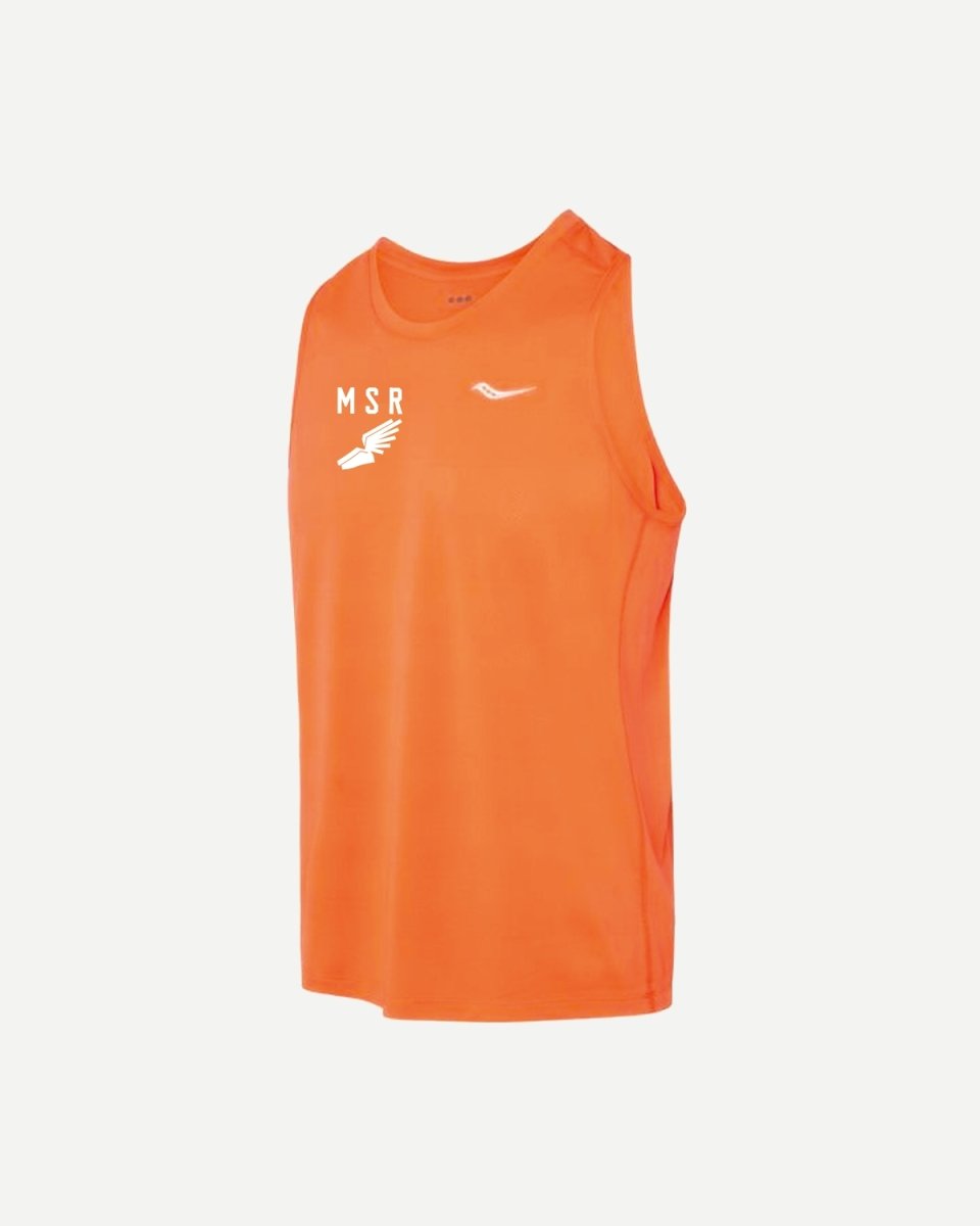 Stopwatch Singlet Men - Vizi Orange - Munk Store