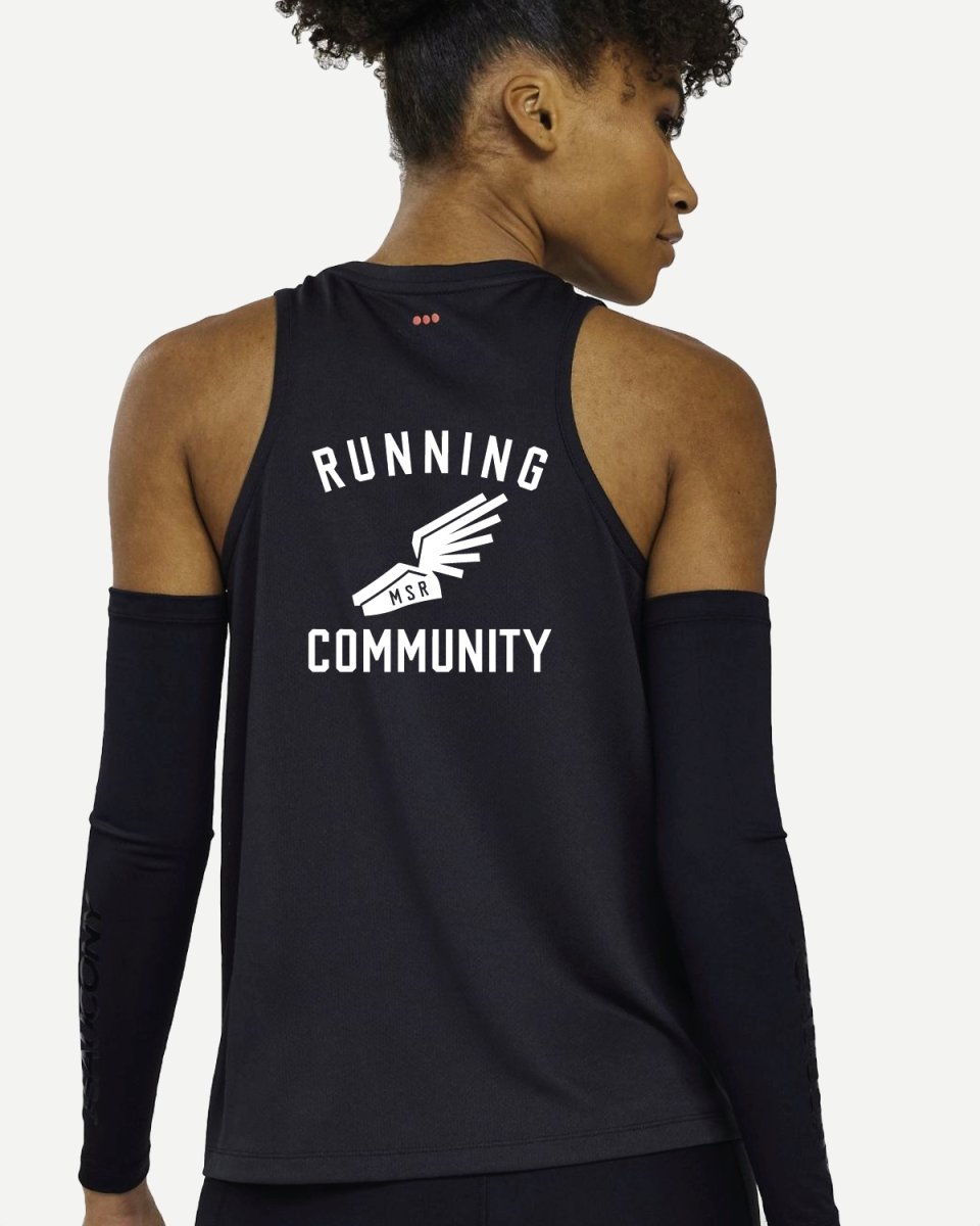 Stopwatch Singlet Women - Black - Munk Store