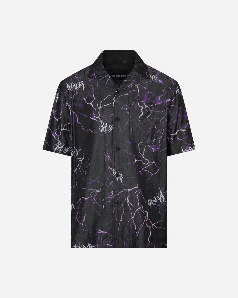 Summer Shirt Short Sleeve - Purple Thunder - Munk Store