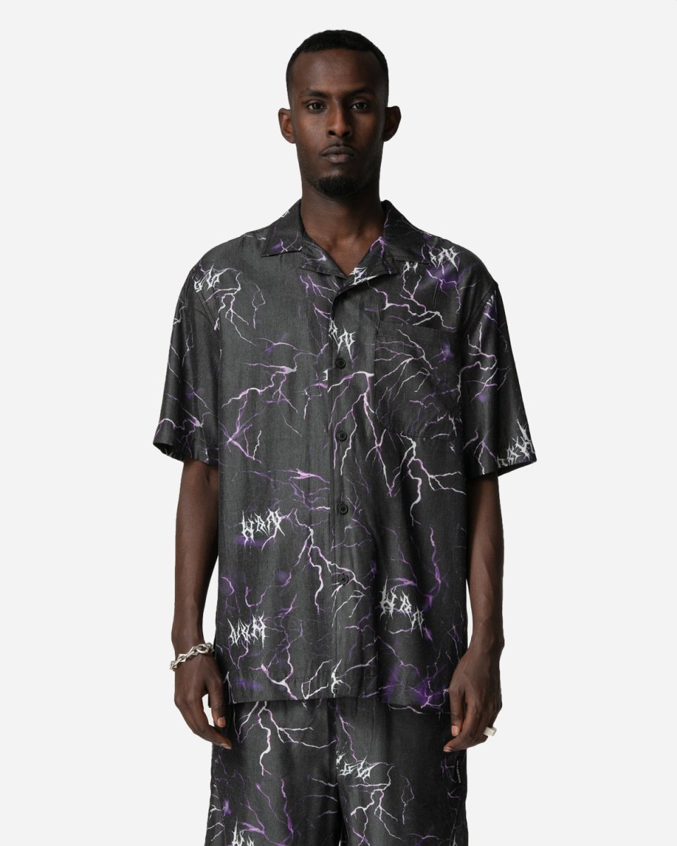 Summer Shirt Short Sleeve - Purple Thunder - Munk Store