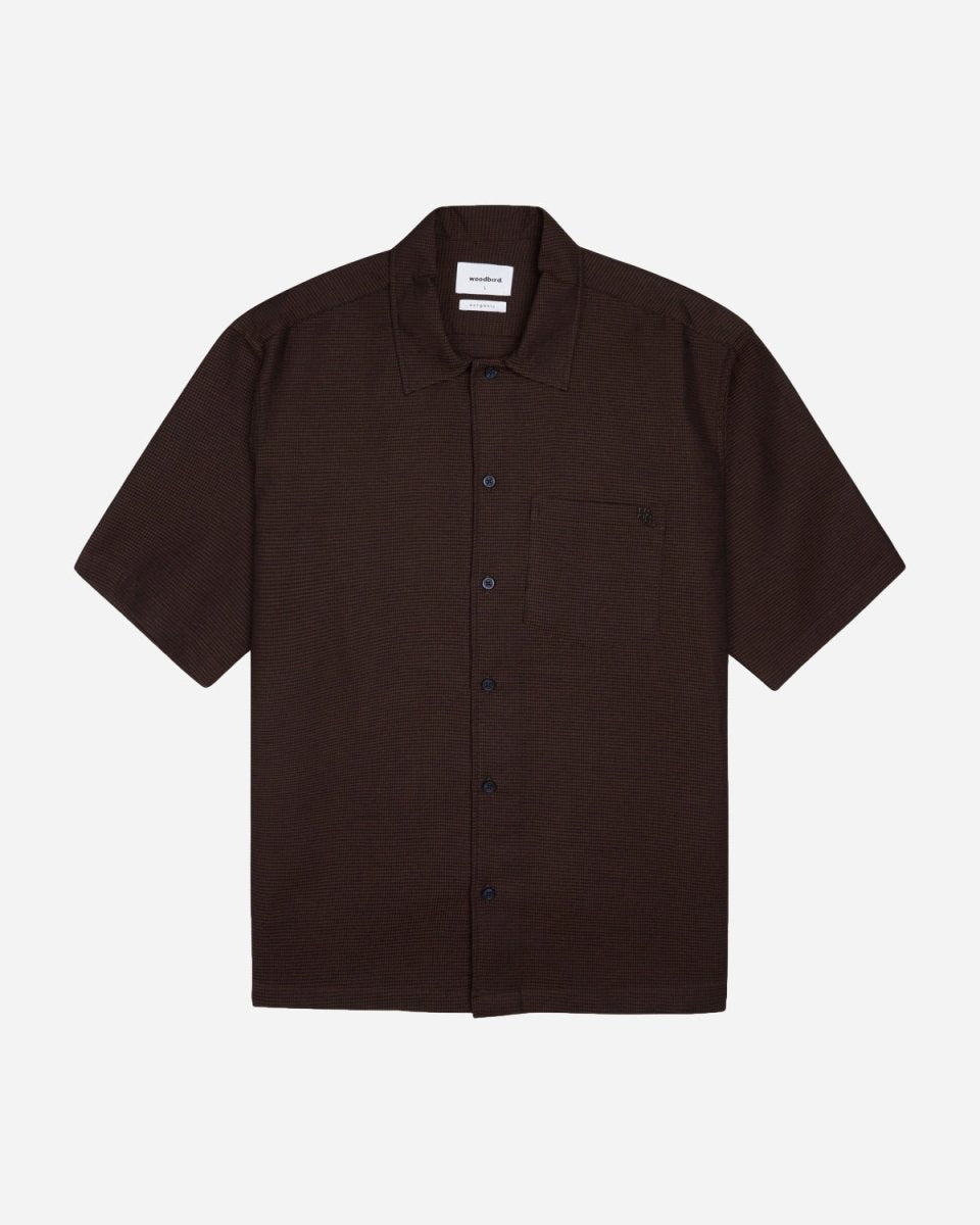 Sunny Waffle Shirt - Brown - Munk Store