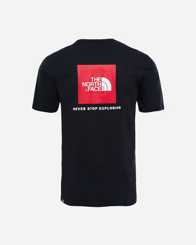 M Red box Tee - Black