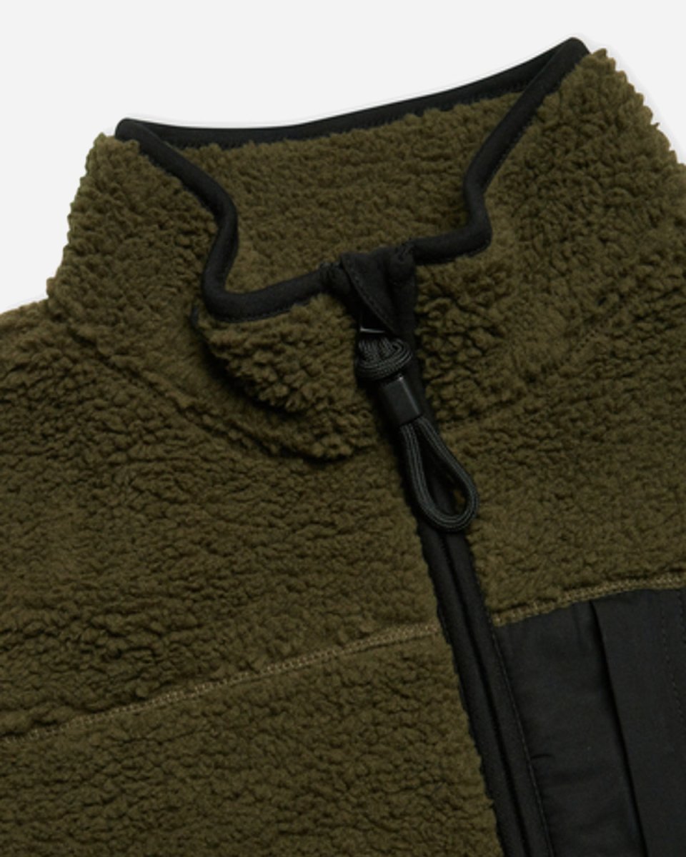 Teddy Fleece Vilads Vest - Forest Night - Munk Store