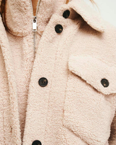 Teddy Jacket - Beige - Munk Store