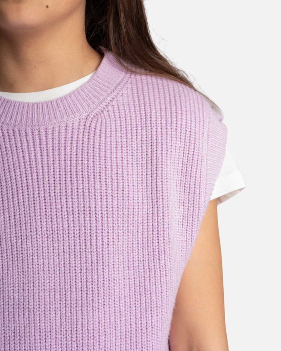 Teen Ann Knit Vest - Purple - Munk Store