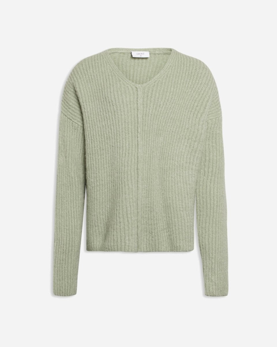 Teen Define V-Neck Knit - Pastel Green - Munk Store