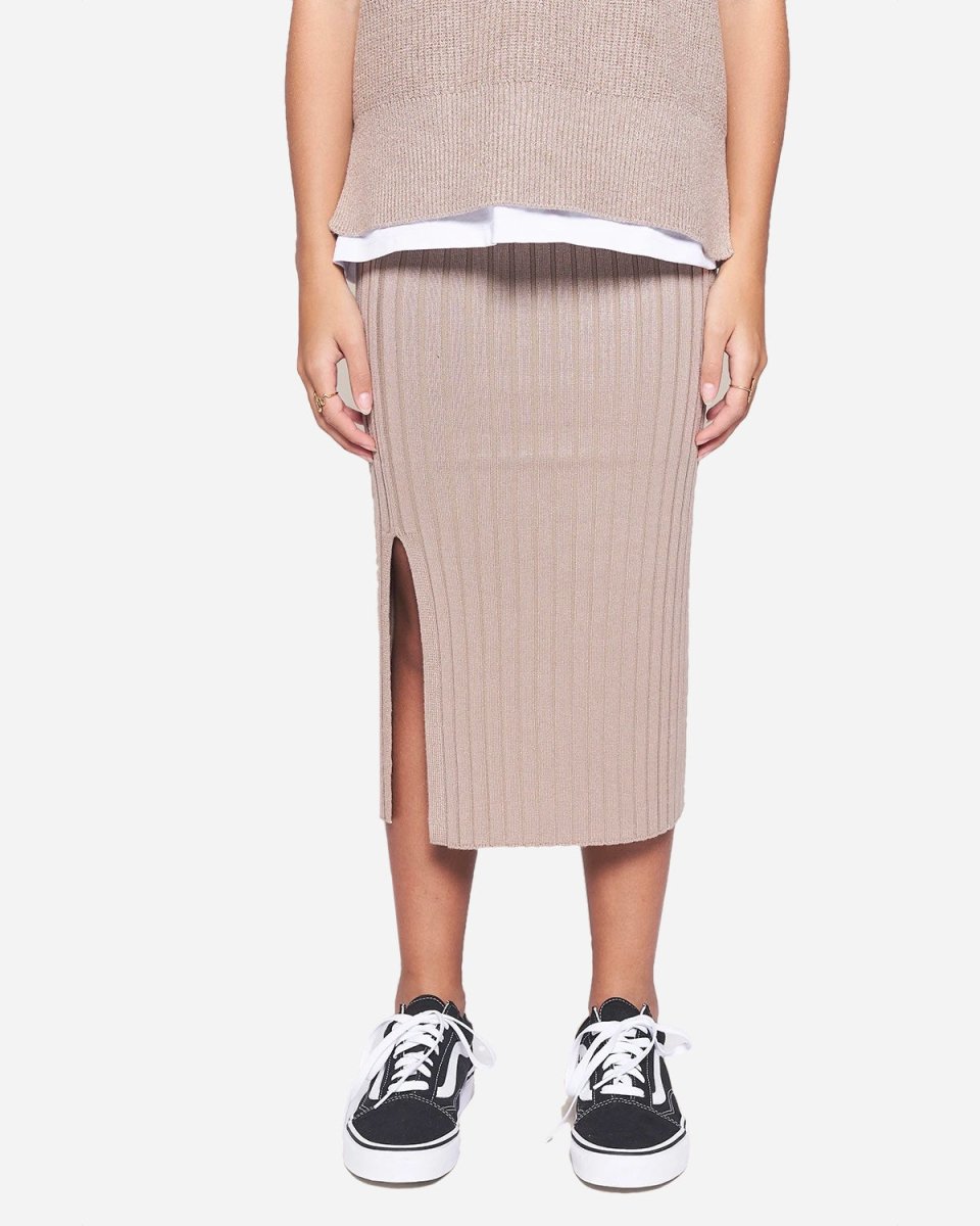 Teen Else Knit Skirt - Sand - Munk Store