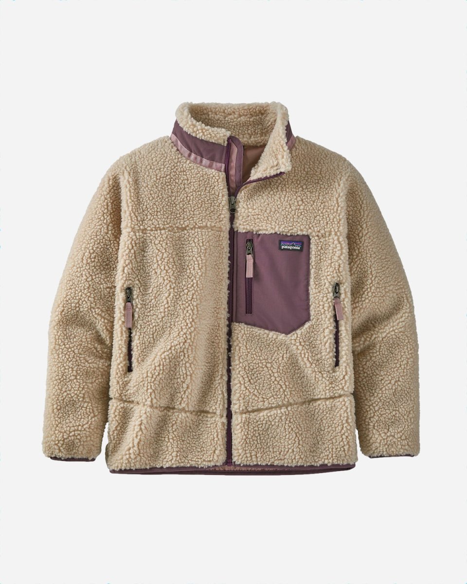 Teen Retro X Jacket - Natural/Purple - Munk Store