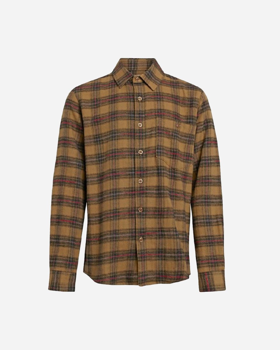 Teen Waldo Flannel Shirt - Coffee Brown - Munk Store